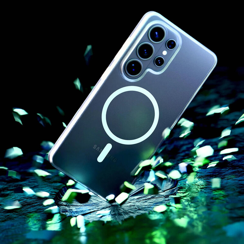 Husa Samsung Galaxy S26 Ultra 3mk Clear MagCase, transparenta