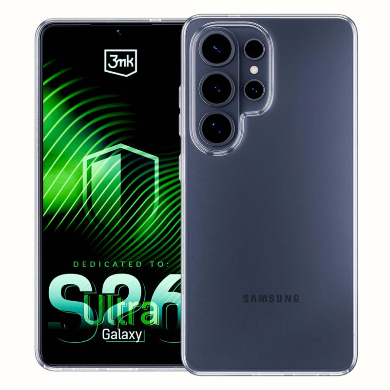Husa Samsung Galaxy S26 Ultra 3mk Clear Case, transparenta