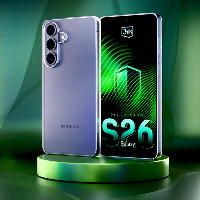 Husa Samsung Galaxy S26 3mk Clear Case, transparenta