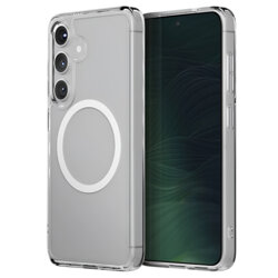 Husa Samsung Galaxy S25 UNIQ LifePro Xtreme MagClick, transparenta