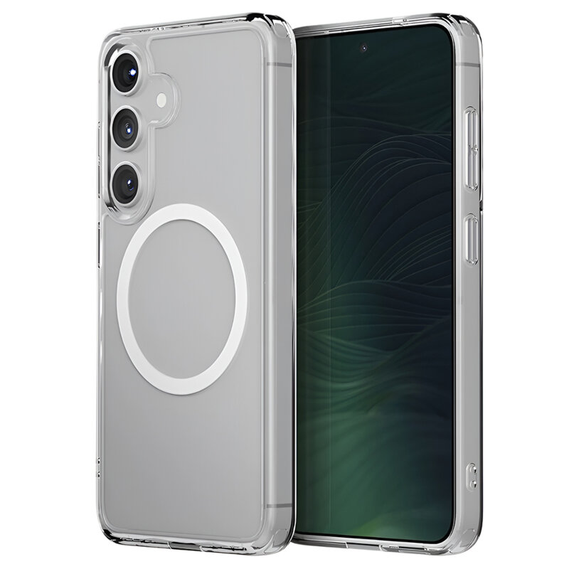 Husa Samsung Galaxy S25 UNIQ LifePro Xtreme MagClick, transparenta