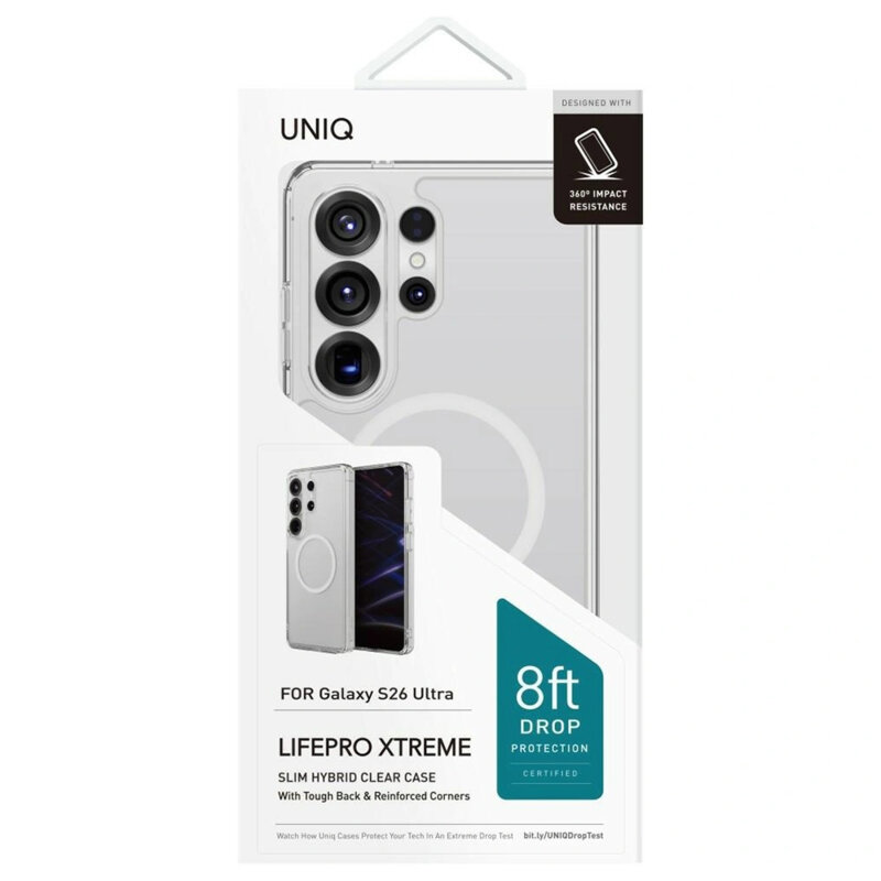 Husa Samsung Galaxy S26 Ultra UNIQ LifePro Xtreme MagClick, transparenta