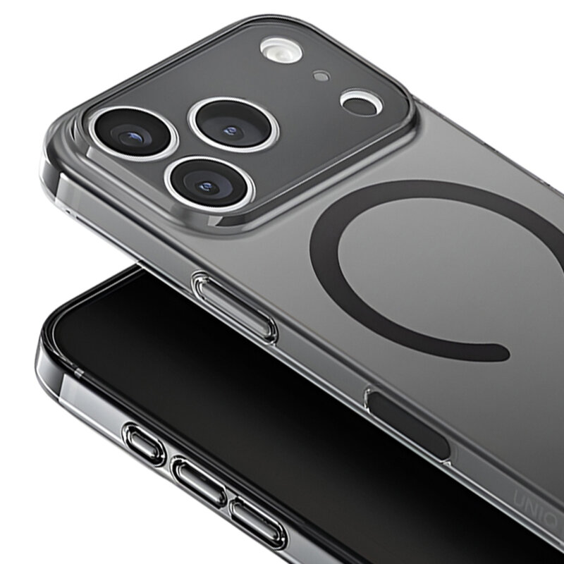 Husa iPhone 17 Pro UNIQ AirSuit MagClick, negru