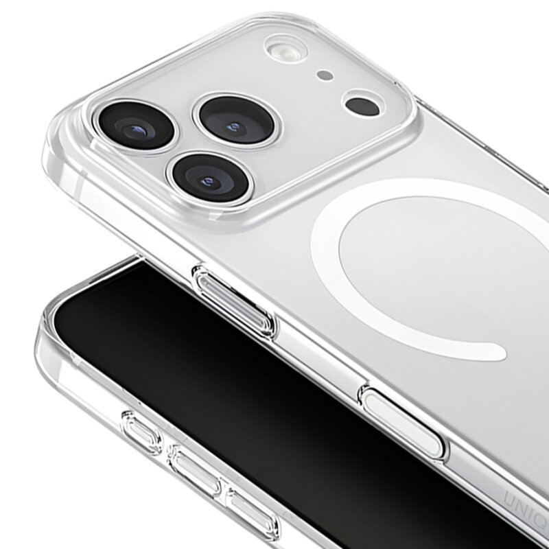 Husa iPhone 17 Pro UNIQ AirSuit MagClick, transparenta