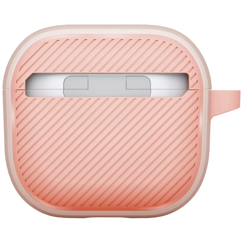 Husa AirPods 4 UNIQ Clyde Series, coral