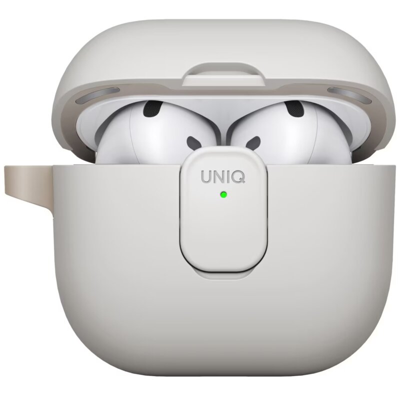 Husa AirPods 4 UNIQ Clyde Series, bej