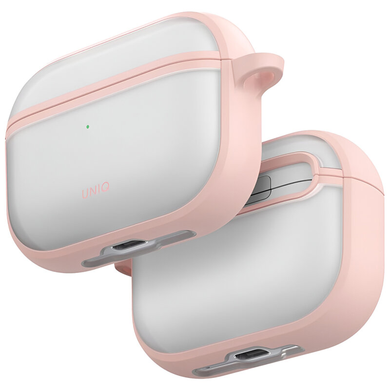 Husa AirPods Pro 3 UNIQ Veren Series, roz