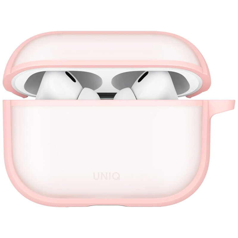 Husa AirPods Pro 3 UNIQ Veren Series, roz