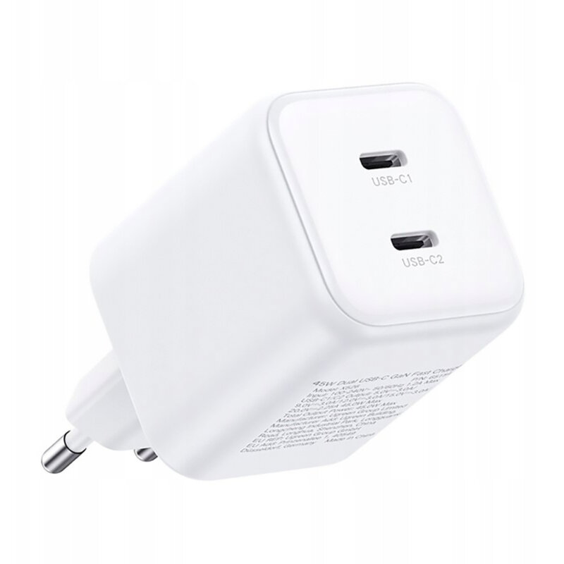 Incarcator GaN tip C, Fast Charge Ugreen, 45W, alb, 65154