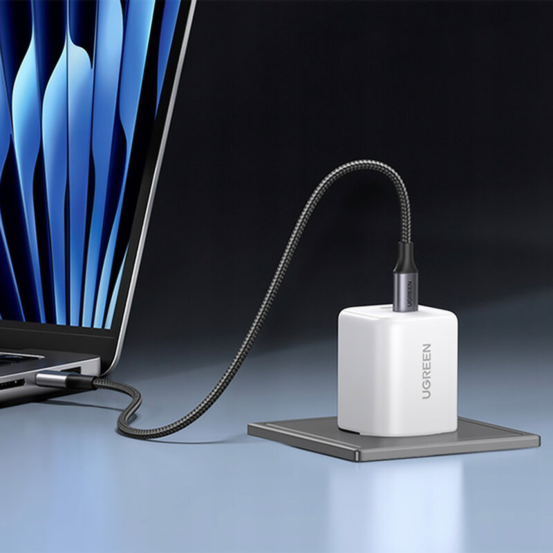 Incarcator GaN tip C, Fast Charge Ugreen, 45W, alb, 65154