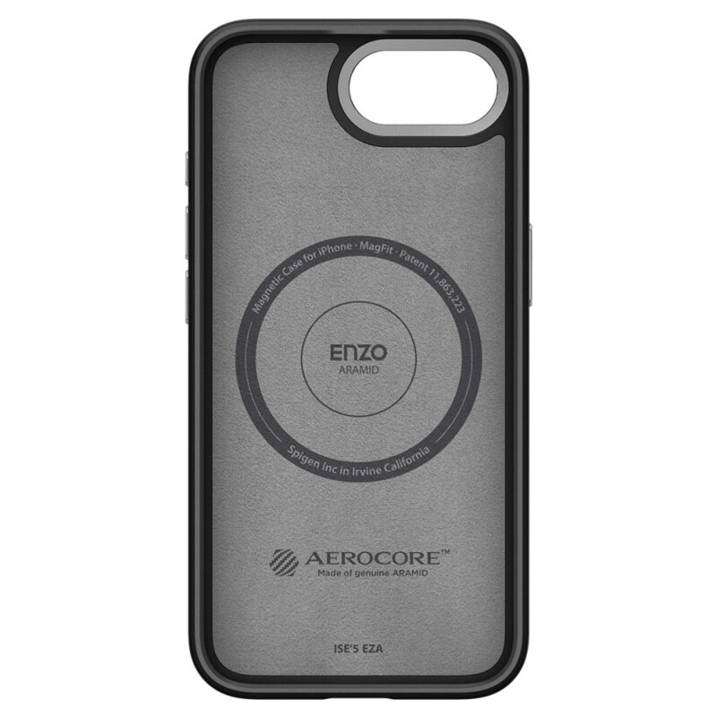 Husa iPhone 17e Spigen Enzo Aramid, negru
