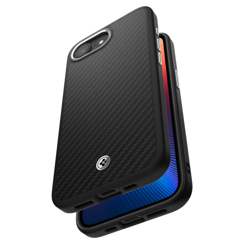 Husa iPhone 17e Spigen Enzo Aramid, negru