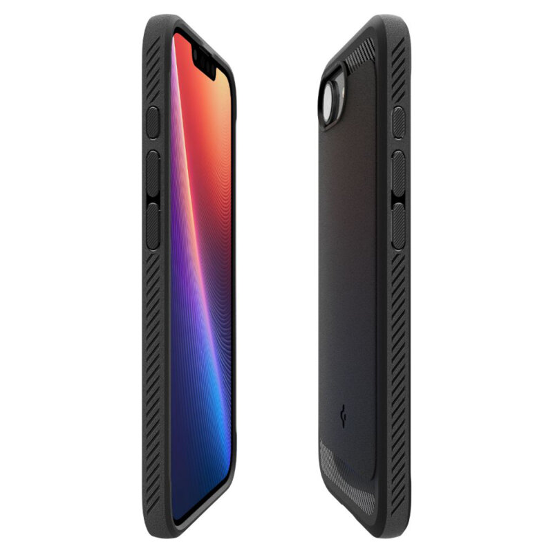 Husa iPhone 17e Spigen Rugged Armor, negru