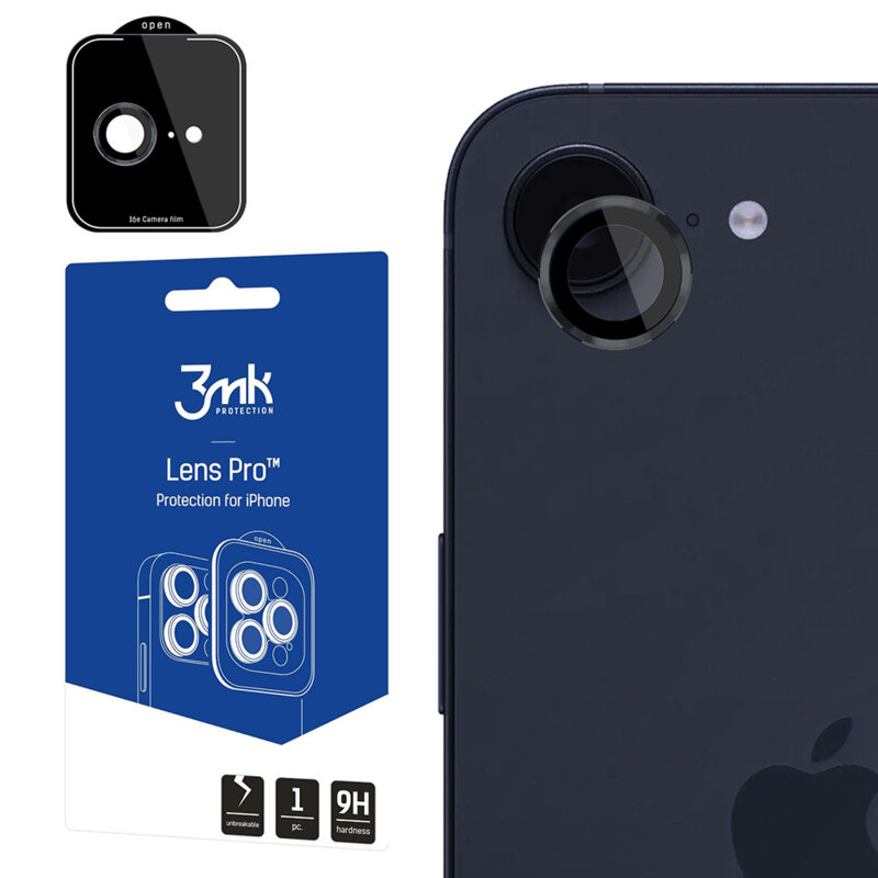 Folie iPhone 17e 3mk Lens Protection, transparenta