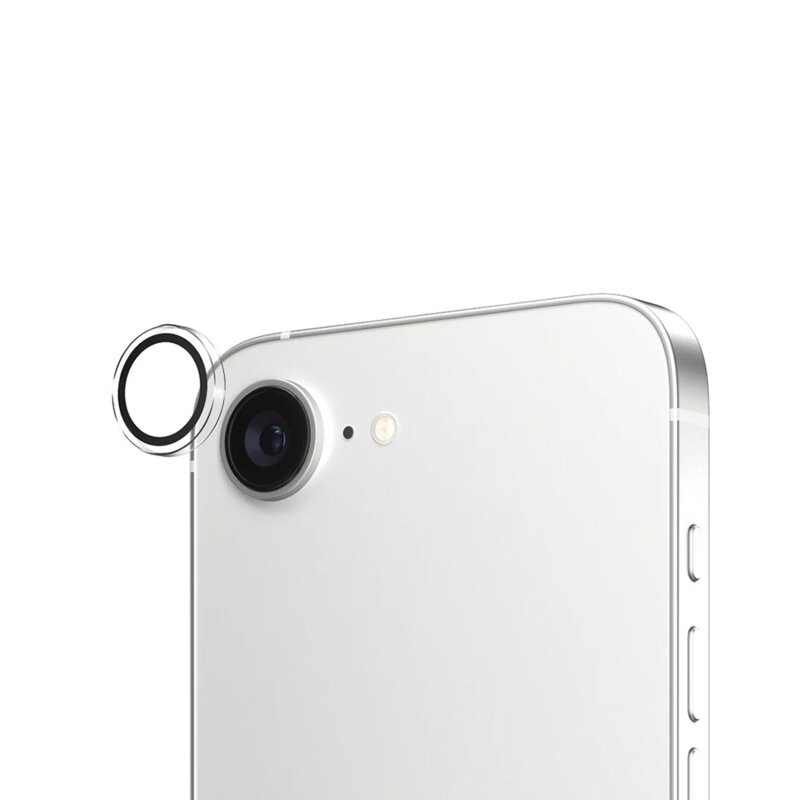 Folie iPhone 17e pentru lentile camera PanzerGlass® Hoops Series, transparenta