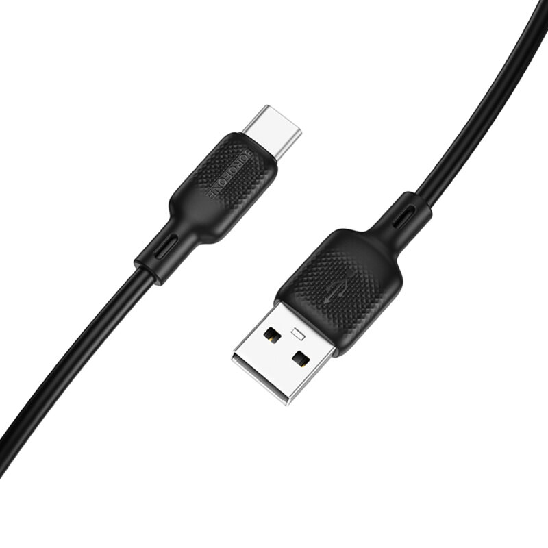 Cablu de incarcare USB la Type-C Borofone, negru, 1m, BX113