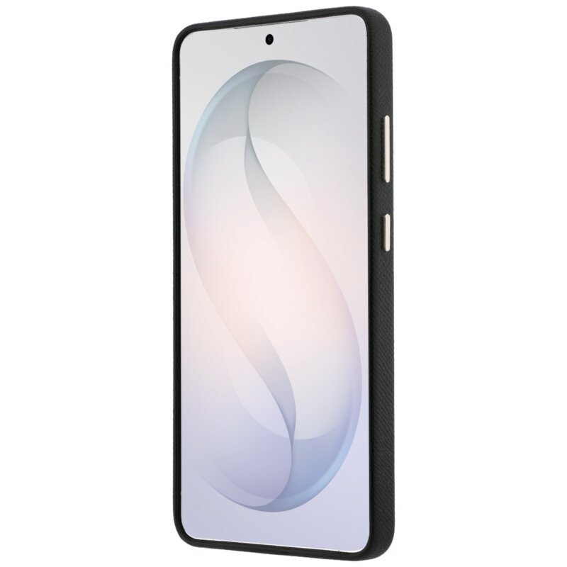 Husa Samsung Galaxy S26 Ultra Karl Lagerfeld Wrapped Grained Leather MagSafe, negru, KLHMS26L5PGFKHGK