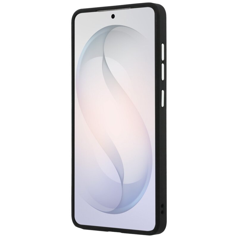 Husa Samsung Galaxy S26 Ultra Karl Lagerfeld Wrapped Leather with Karl RSG Logo MagSafe, KLHMS26LPSKRSGEK, negru