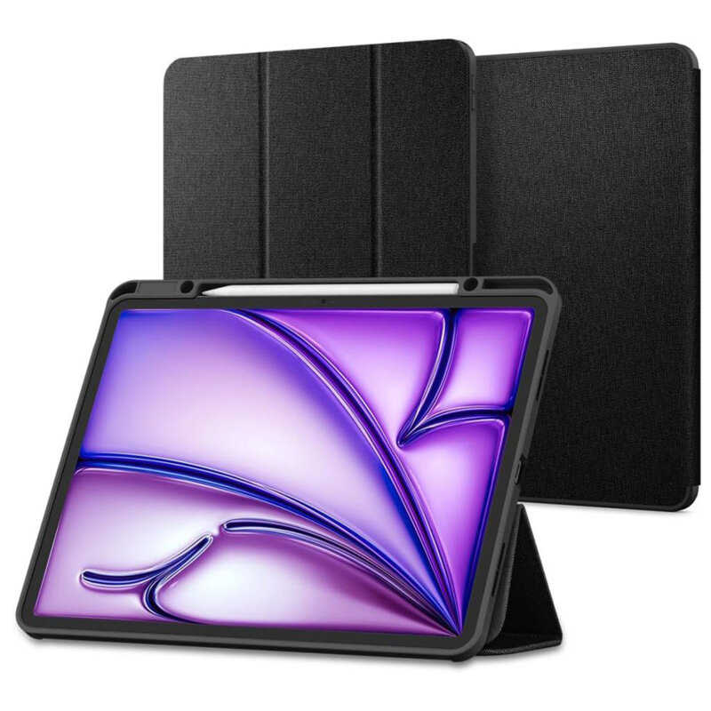 Husa iPad Air 11 (2026) Spigen Urban Fit, negru