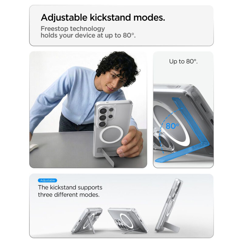 Husa Samsung Galaxy S26 Ultra Spigen Ultra Hybrid S MagSafe, transparenta