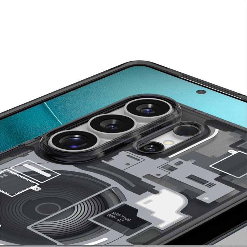 Husa Samsung Galaxy S26 Ultra Spigen Ultra Hybrid MagSafe, negru/transparenta