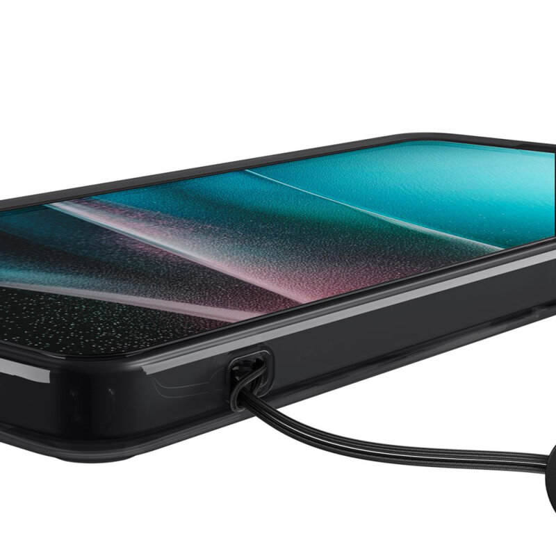 Husa Samsung Galaxy S26 Ultra Spigen Ultra Hybrid MagSafe, negru/transparenta