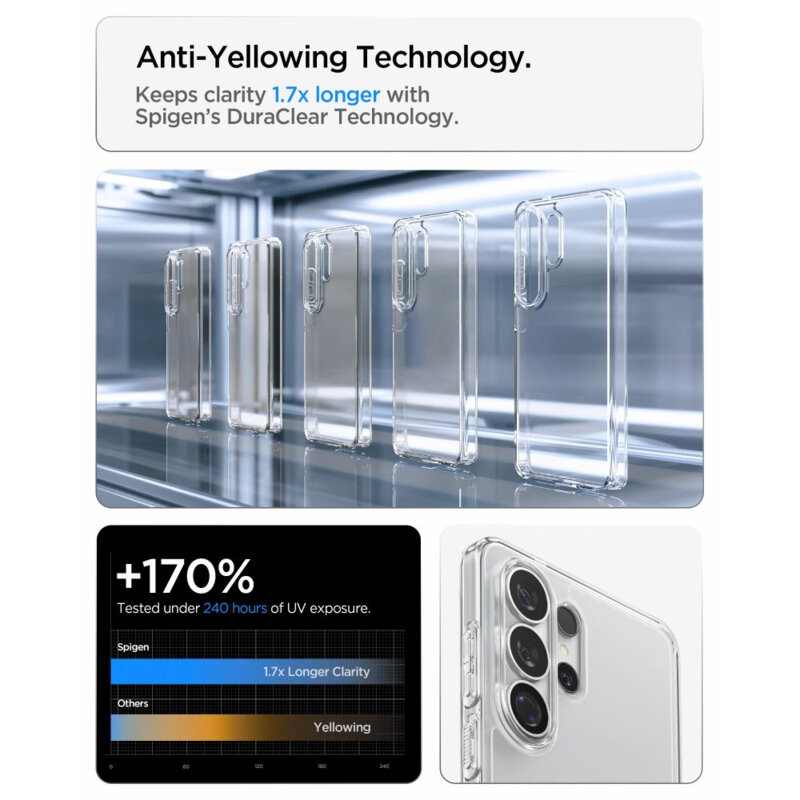 Husa Samsung Galaxy S26 Ultra Spigen Ultra Hybrid, transparenta