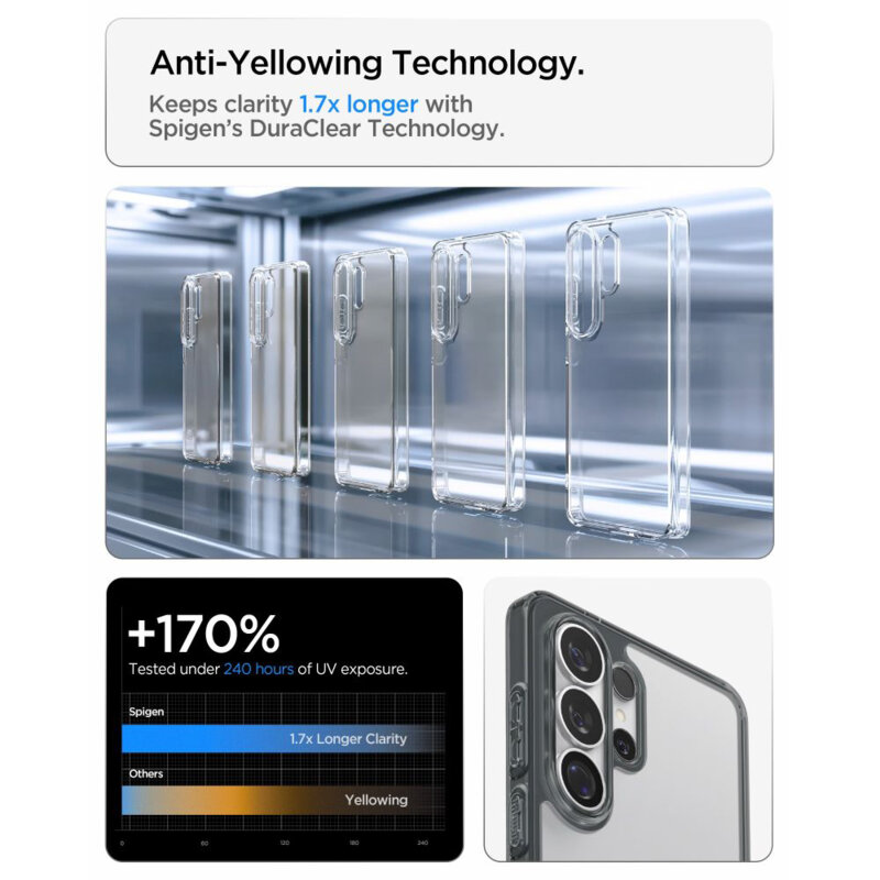 Husa Samsung Galaxy S26 Ultra Spigen Ultra Hybrid, gri