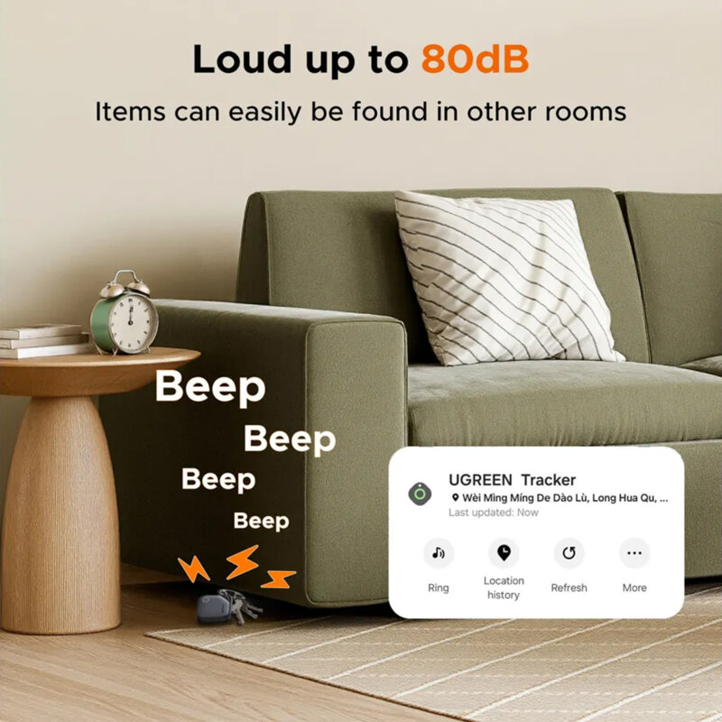 Dispozitiv anti-pierdere pentru Samsung, Ugreen, gri, 55769