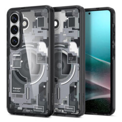 Husa Samsung Galaxy S26 Spigen Ultra Hybrid MagSafe, negru/transparenta