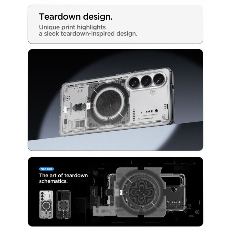 Husa Samsung Galaxy S26 Spigen Ultra Hybrid MagSafe, fumuriu