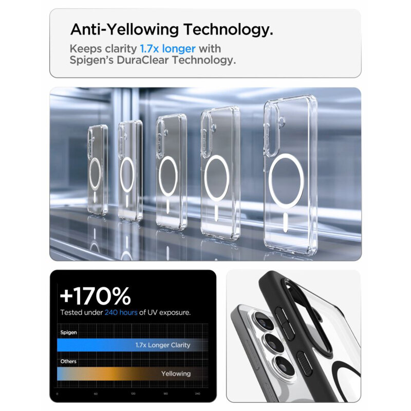 Husa Samsung Galaxy S26 Spigen Ultra Hybrid MagSafe, negru