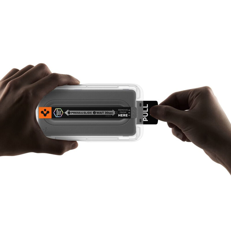 [Pachet 2x] Folie Samsung Galaxy S26 Ultra Spigen Glas.tR EZ Fit Pro Anti-Reflection, transparenta