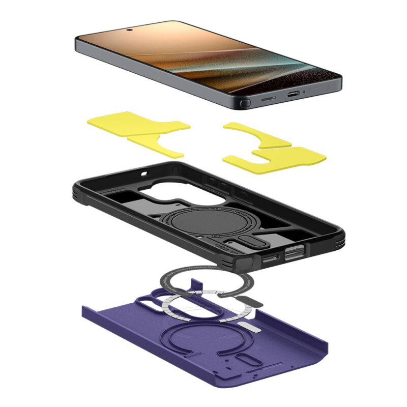 Husa Samsung Galaxy S26 Ultra Spigen Tough Armor MagSafe, violet