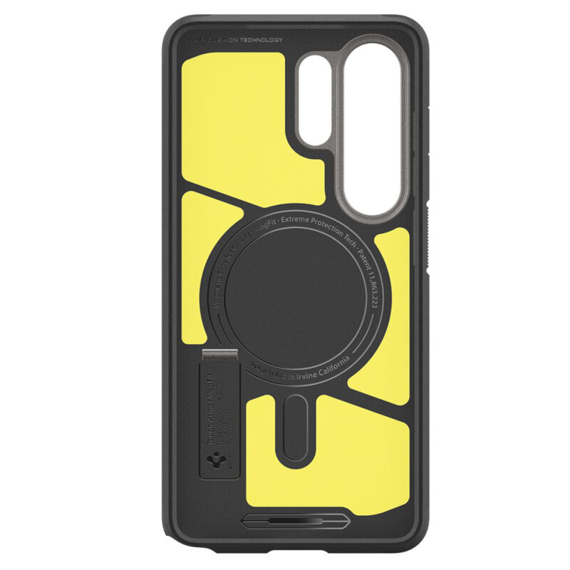 Husa Samsung Galaxy S26 Ultra Spigen Tough Armor MagSafe, cenusiu