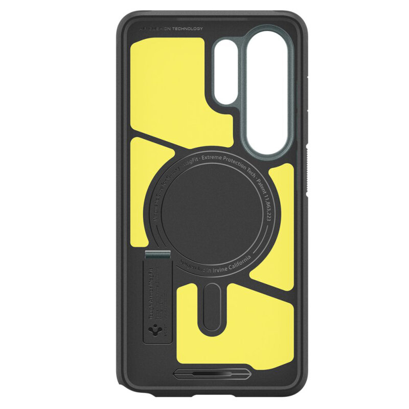 Husa Samsung Galaxy S26 Ultra Spigen Tough Armor MagSafe, verde