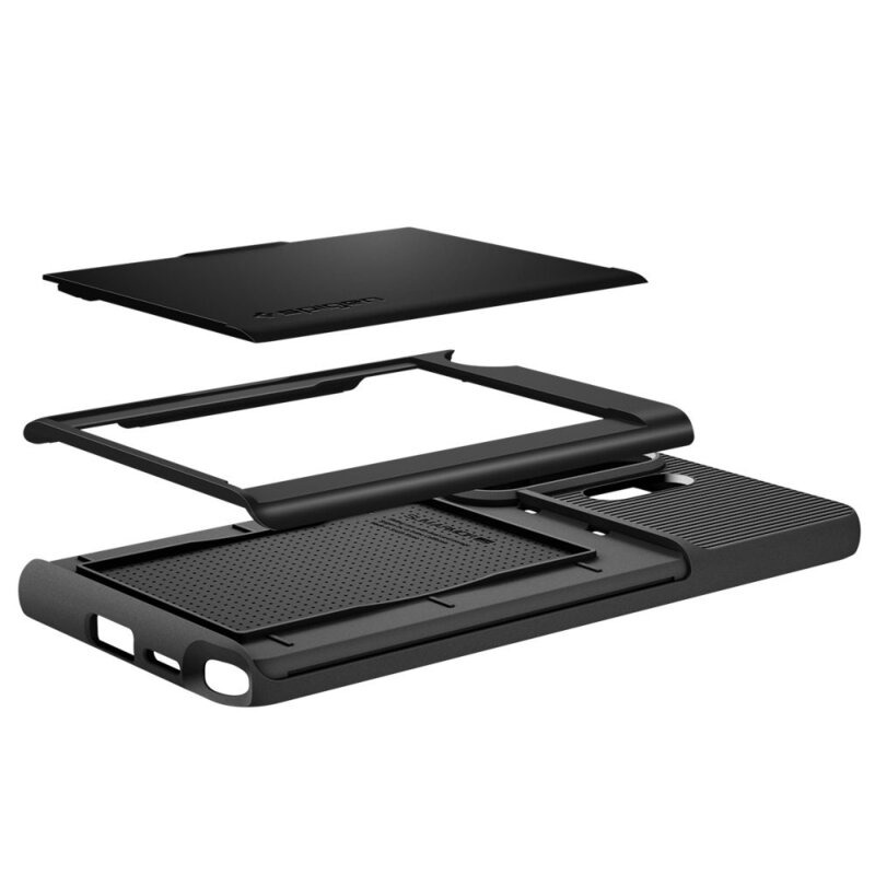 Husa Samsung Galaxy S26 Ultra Spigen Slim Armor CS, negru