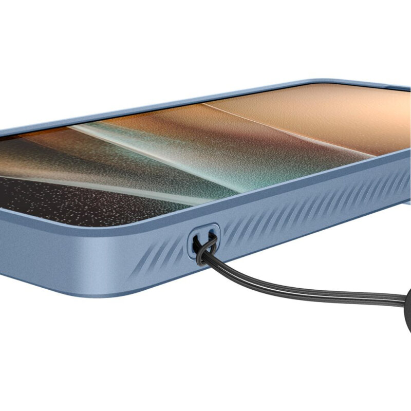 Husa Samsung Galaxy S26 Ultra Spigen Optik Armor, albastru