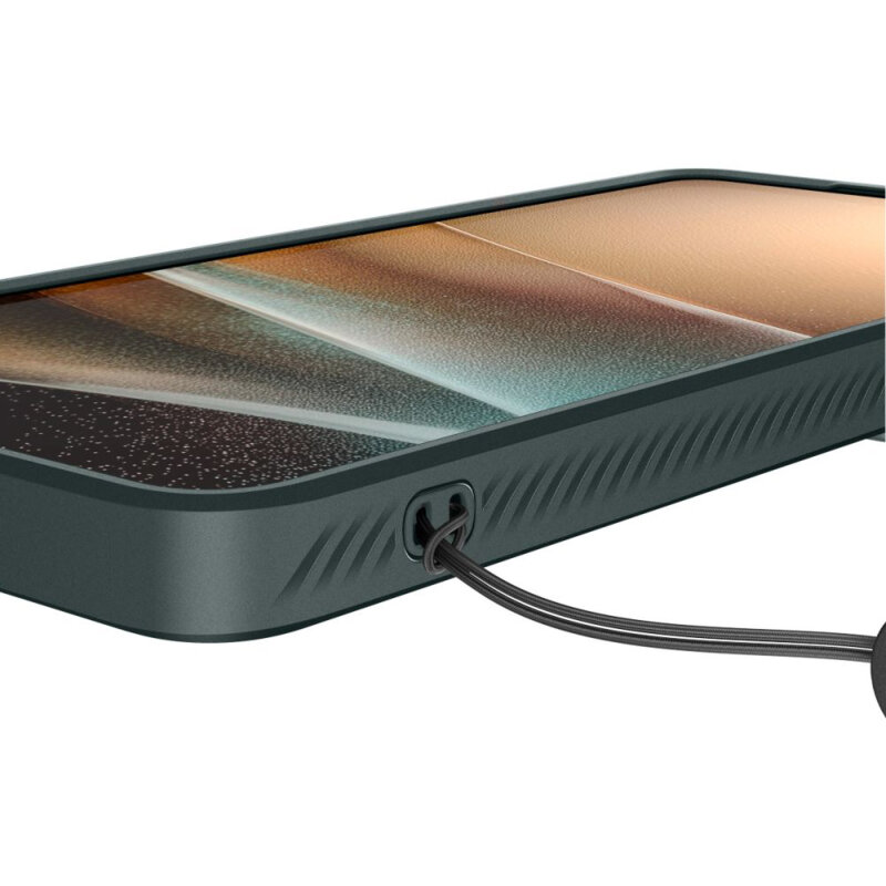 Husa Samsung Galaxy S26 Ultra Spigen Optik Armor, verde