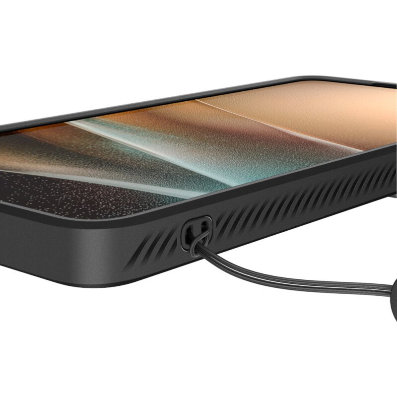 Husa Samsung Galaxy S26 Ultra Spigen Optik Armor, negru