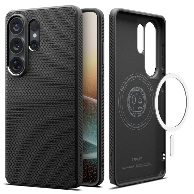 Husa Samsung Galaxy S26 Ultra Spigen Liquid Air MagSafe, negru