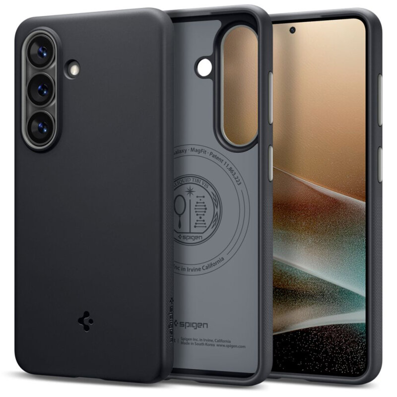 Husa Samsung Galaxy S26 Spigen Caseology Nano Pop MagSafe, negru