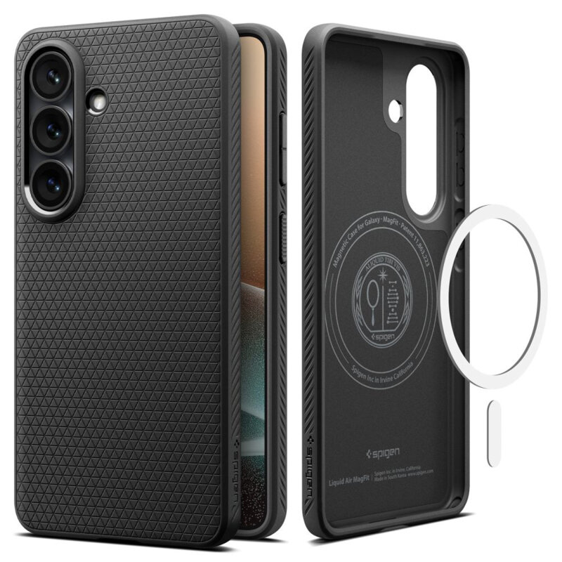 Husa Samsung Galaxy S26 Plus Spigen Liquid Air MagSafe, negru