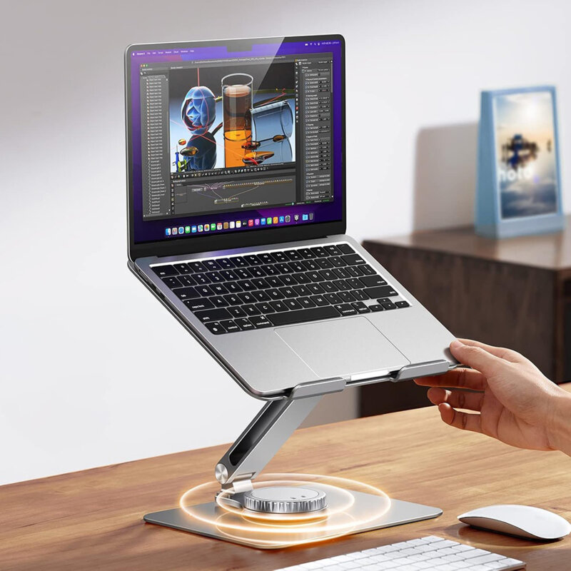 Suport laptop pentru birou, reglabil Ugreen, argintiu, 90849