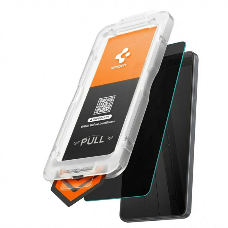 Folie Samsung Galaxy S26 Plus Spigen Glas.tR EZ Fit Pro HD, privacy