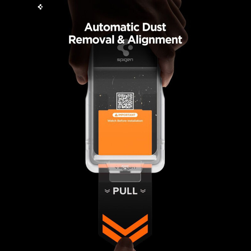 Folie Samsung Galaxy S26 Plus Spigen Glas.tR EZ Fit Pro HD, privacy