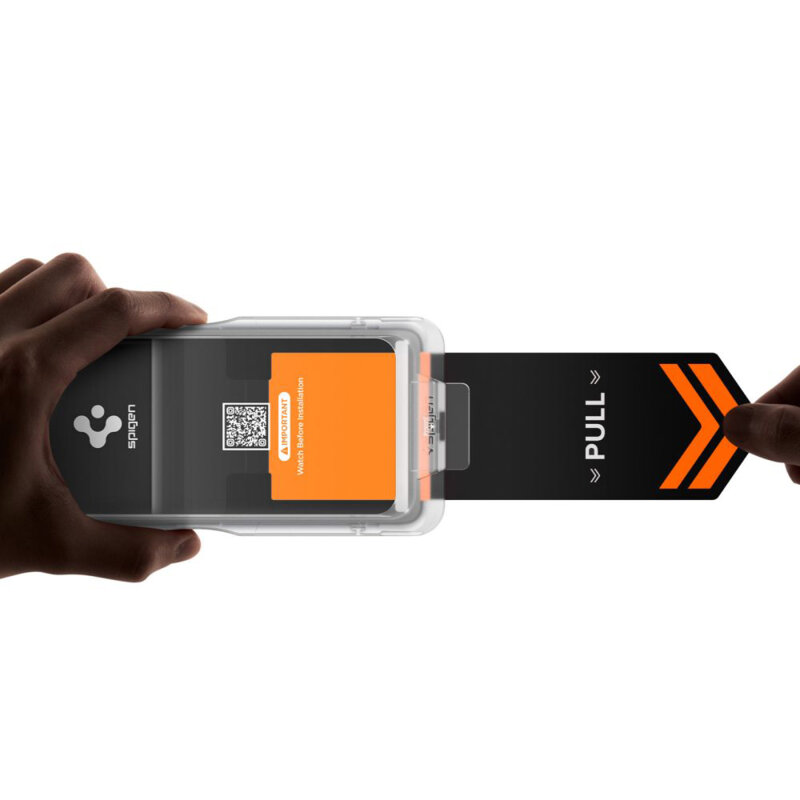 Folie Samsung Galaxy S26 Plus Spigen Glas.tR EZ Fit Pro HD, transparenta