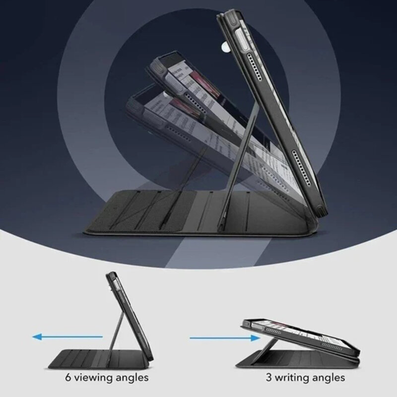 Husa iPad 10 (2022) 10.9 ESR Shift Magnetic, negru