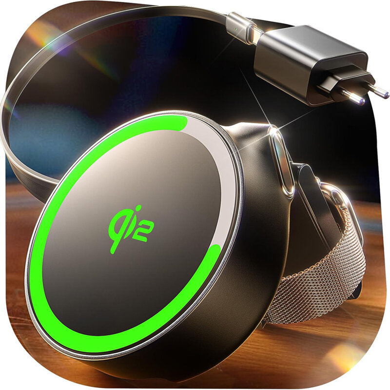 Incarcator Qi2 cu cablu Type-C si incarcator priza Lisen, YL0324090008