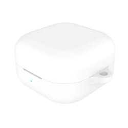 Husa Samsung Galaxy Buds 4 Techsuit Silicone Case, alb